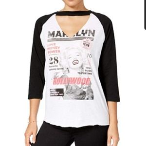 Marilyn Monroe Freeze Magazine Cover Graphic Tee
